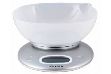 Весы кухонные электронные Supra BSS-4022 макс.вес:5кг белый