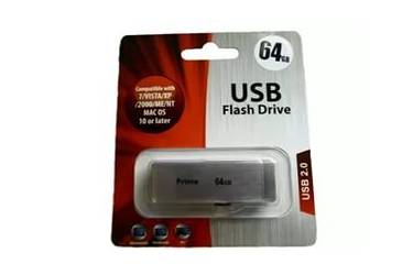 USB флэш-накопитель 64GB Prima PD-04 серебристый USB2.0