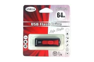 USB флэш-накопитель 64GB Prima PD-09 черный USB2.0