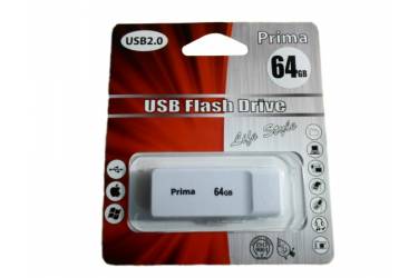 USB флэш-накопитель 64GB Prima PD-09 белый USB2.0
