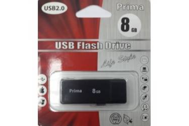 USB флэш-накопитель 8GB Prima PD-12 черный USB2.0