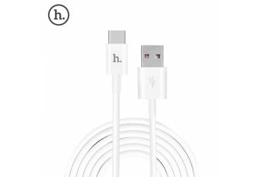Кабель USB Hoco UPT02 TYPE-C 3.1 Белый 120 см