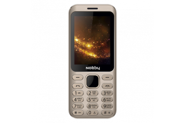 Мобильный телефон Nobby 320 золотой
