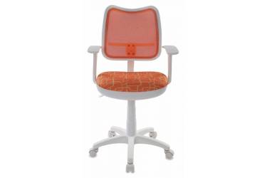 Кресло детское Бюрократ CH-W797/OR/GIRAFFE спинка сетка оранжевый сиденье оранжевый жираф Giraffe (пластик белый)