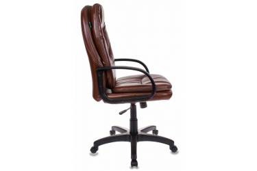 Кресло руководителя Бюрократ CH-1868/NUT коричневый искусственная кожа (пластик черный)
