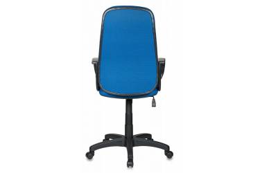 Кресло руководителя Бюрократ Ch-808AXSN синий TW-10 крестовина пластик