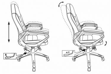 Кресло руководителя Бюрократ CH-825S/Black+Bg вставки бежевый сиденье черный искусственная кожа (пластик серебро)