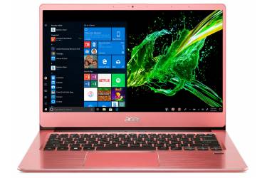 Ультрабук Acer Swift 3 SF314-58-54AP Core i5 10210U/8Gb/SSD512Gb/Intel UHD Graphics/14"/IPS/FHD (1920x1080)/Windows 10/pink/WiFi/BT/Cam