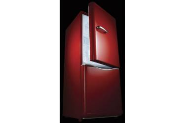 Холодильник Daewoo BMR-154RPR красный (двухкамерный)