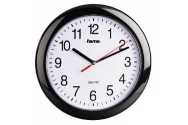 Часы настенные аналоговые Hama PP-250 H-113920 черный