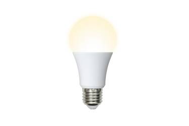 Лампа светодиодная Volpe LED-A60-8W/WW/3000К/E27/FR/O станд мат 