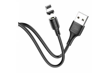 Кабель USB Hoco X52i Sereno magnetic Lightning (черный)