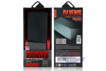 Внешний аккумулятор Remax Aliens RPP-20 5000 mAh (black)
