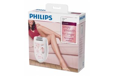 Эпилятор Philips HP6420 белый/розовый