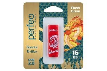 USB флэш-накопитель 16GB Perfeo C04 Red Koi Fish USB2.0