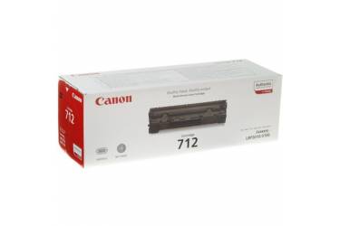 Картридж Canon 712 для принтеров LBP 3010_3020. Чёрный. 1500 страниц.