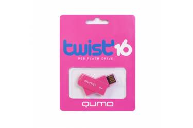 USB флэш-накопитель 16GB Qumo Twist розовый USB2.0