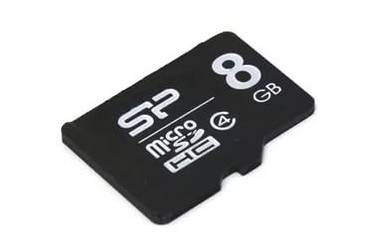Карта памяти Silicon Power MicroSDHC 8GB Class 4