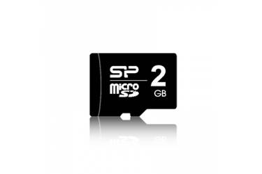 Карта памяти Silicon Power MicroSD 2GB+adapter