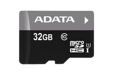 Карта памяти Adata MicroSDHC 32GB Class 10 Premier UHS-I (30MB/s) + adapter