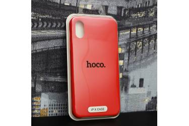 Силиконовый чехол HOCO PURE Series для iPhone X Red