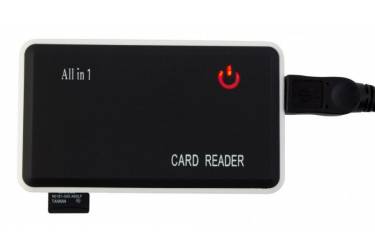 Устройство чтения карт памяти USB2.0 PC Pet CR-211RBK черный