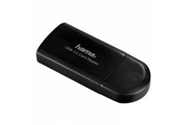 Устройство чтения карт памяти USB3.0 Hama H-39871 черный