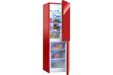 Холодильник Nordfrost NRG 119 842 красное стекло (двухкамерный)
