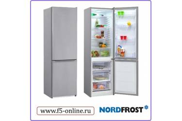 Холодильник Nordfrost NRB 110NF 332 серебристый (двухкамерный)