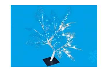 Дерево светодиодное "Морозко" ULD-T3550-054/SWA WHITE-BLUE IP20 FROST 50 см. 54 светодиода