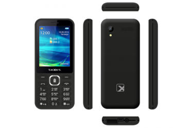 Мобильный телефон teXet TM-D327 черный