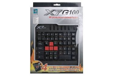 Игровой блок A4 X7-G100 черный USB Multimedia Gamer