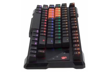 Клавиатура A4 Bloody B530 черный/красный USB Gamer LED (подставка для запястий)