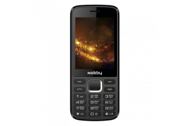 Мобильный телефон Nobby 300 черно-серый