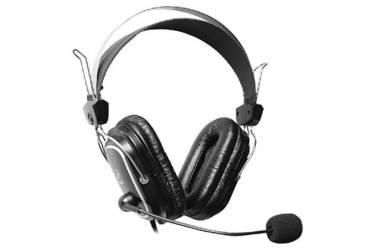 Наушники с микрофоном A4Tech HS-60 черный 2.4м мониторные оголовье