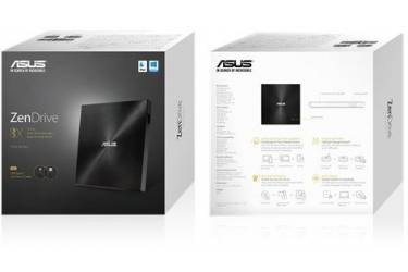 Привод DVD-RW Asus SDRW-08U9M-U черный USB slim ultra slim M-Disk Mac внешний RTL (плохая упаковка)