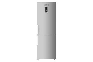 Холодильник Ascoli ADRFS375WE серебристый 185*59*68см 305л(х214м59) дисплей полный No Frost