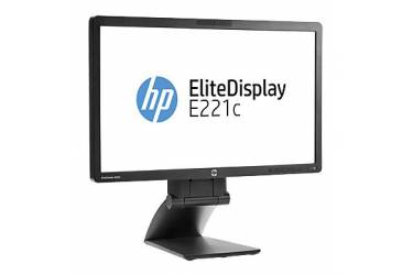 Монитор HP 21.5" EliteDisplay E221c черный IPS LED 7ms 16:9 DVI M/M Cam матовая HAS Pivot 250cd 178гр/178гр 1920x1080 D-Sub DisplayPort FHD USB 5.4кг