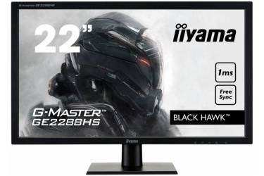 Монитор Iiyama 21.5" GE2288HS-B1 черный TN+film LED 1ms 16:9 DVI HDMI M/M матовая 250cd 170гр/160гр 1920x1080 FHD 3.2кг