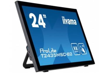 Монитор Iiyama 24" ProLite T2435MSC-B2 черный VA LED 8ms 16:9 DVI HDMI M/M Cam матовая 250cd 178гр/178гр 1920x1080 D-Sub DisplayPort FHD USB Touch 5.8кг