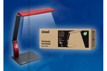 Светильник настольный Uniel LED TLD-503 Red/LED/546Lm/5000K/Dimer/USB