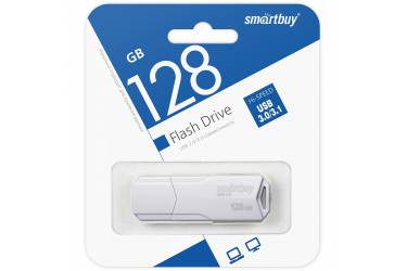 USB флэш-накопитель 128GB SmartBuy CLUE белый USB3.0 (SB128GBCLU-K3)