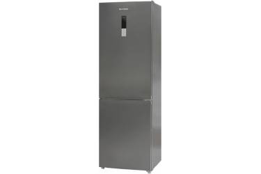 Холодильник Shivaki BMR-1852DNFX нержавеющая сталь (двухкамерный)
