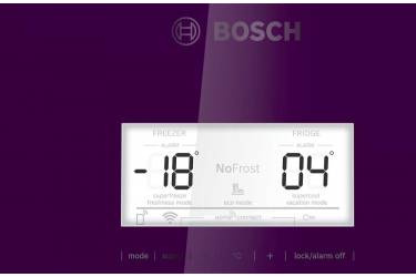 Холодильник Bosch KGN39LA31R фиолетовый (двухкамерный)