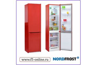 Холодильник Nordfrost NRB 110NF 832 красный (двухкамерный)