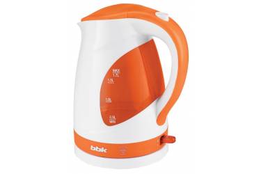 Чайник BBK EK1700P бело-оранжевый