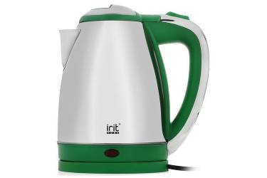 Чайник электрический IRIT IR-1314 (зелёный) металл 1500Вт 1,8л