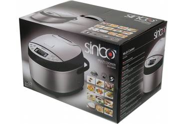 Мультиварка Sinbo SCO 5054 5л 860Вт серебристый/черный