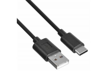 Кабель Buro BHP USB-C 1M USB A(m) USB Type-C (m) 1м черный