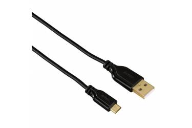 Кабель Hama 00135700 micro USB B (m) USB A(m) 0.75м черный